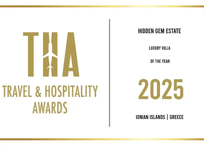 Hidden Gem Estate Kefalonia, Multi-award Winner וילה ספרטיה