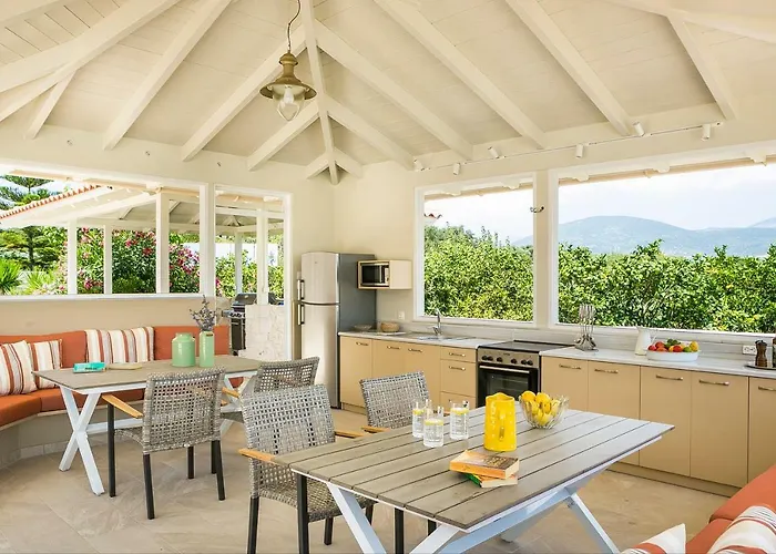 וילה Hidden Gem Estate Kefalonia, Multi-award Winner ספרטיה