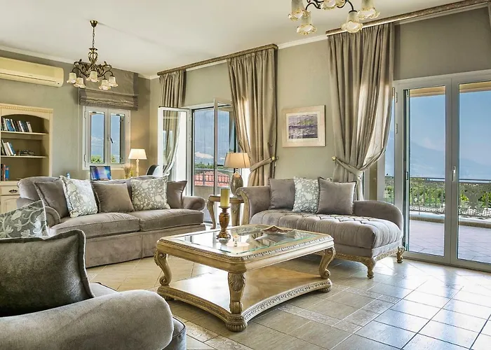 וילה Hidden Gem Estate Kefalonia, Multi-award Winner ספרטיה