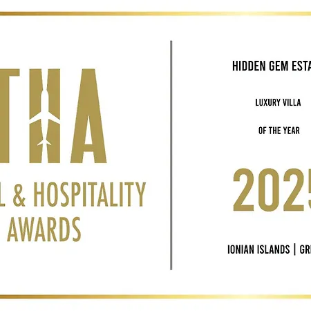 Hidden Gem Estate Kefalonia, Multi-award Winner Villa Spartià