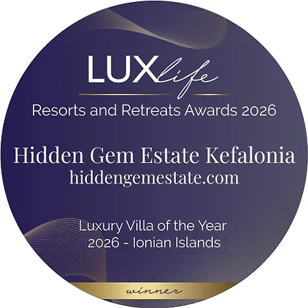 Villa Hidden Gem Estate Kefalonia, Multi-award Winner Spartià