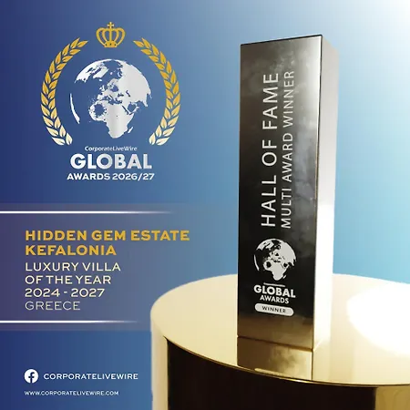 Hidden Gem Estate Kefalonia, Multi-award Winner Villa *