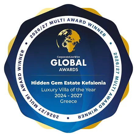 Villa Hidden Gem Estate Kefalonia, Multi-award Winner *